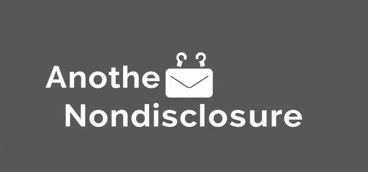 Another Name for Nondisclosure Is