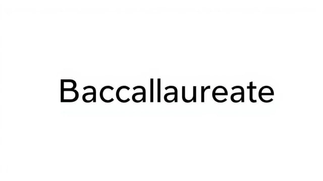 Correct Spelling of Baccalaureate