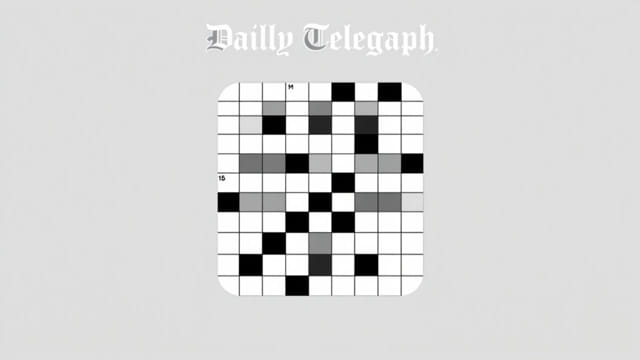 Daily Telegraph Cryptic Crossword