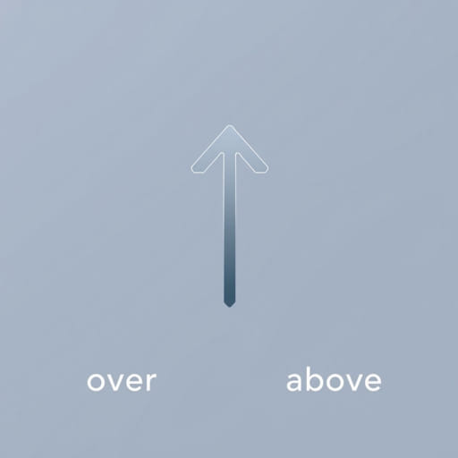Difference Between Over and Above