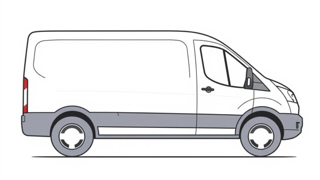 Ford Transit Nearside Wing Mirror