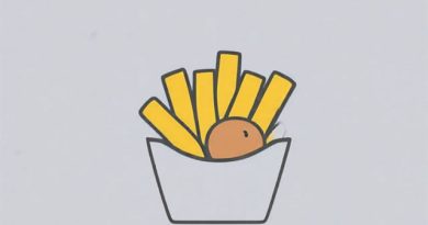 french fries with russet potatoes