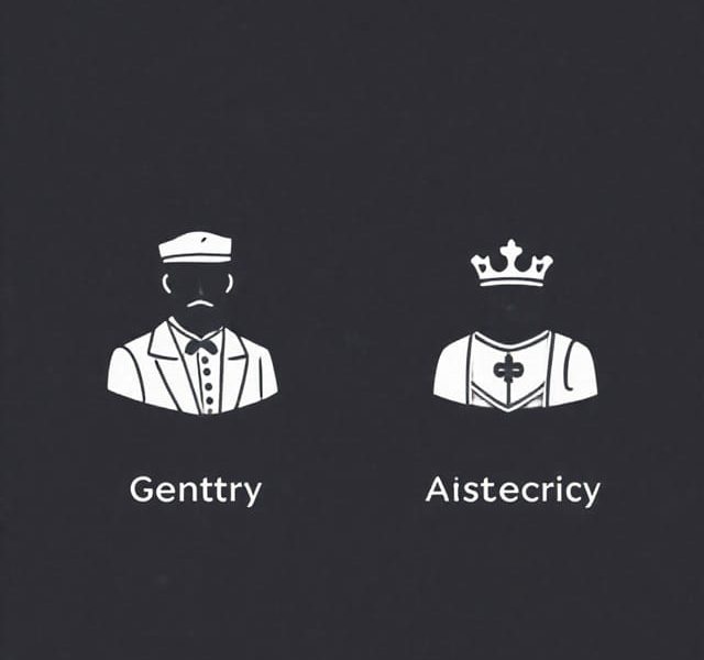 Gentry vs Nobility vs Aristocracy