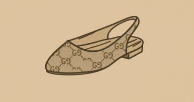 gucci gg monogram slingback flats