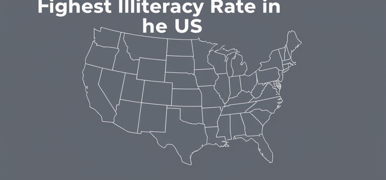 Highest Illiteracy Rate in the US
