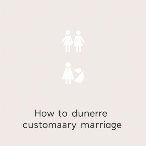 How to Divorce Customary Marriage