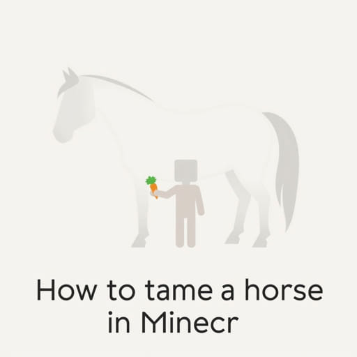 How to Tame a Horse in Minecraft