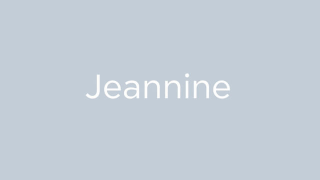 Jeannine Pronunciation in English