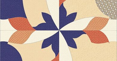 Jelly Roll Pinwheel Quilt Pattern