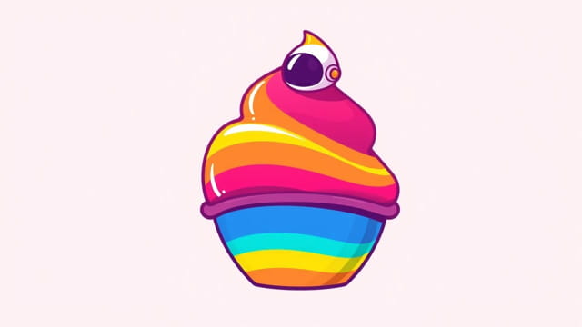 Juicy Rainbow Ice Spaceman Flavor
