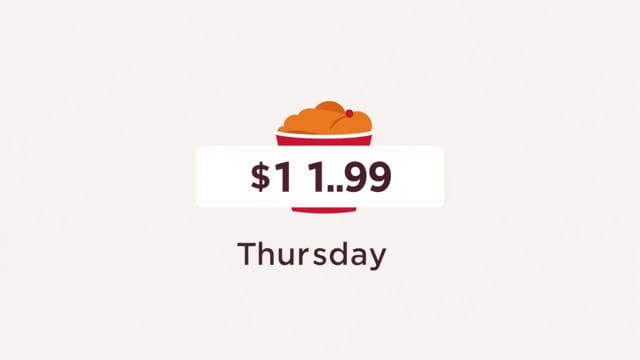 KFC Thursday Special Canada Price