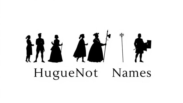 List of Huguenot Names in England