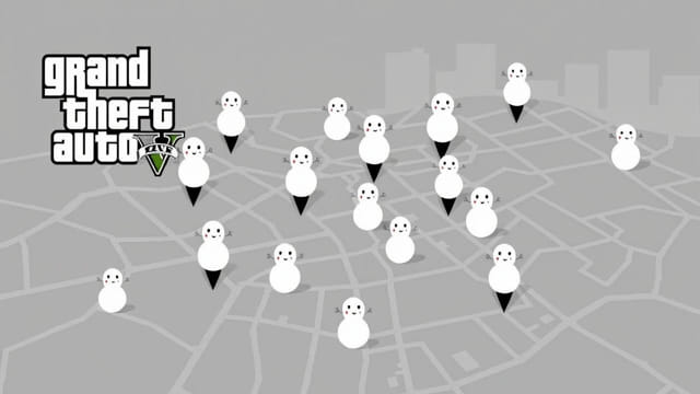 Location of All Snowmen in GTA 5