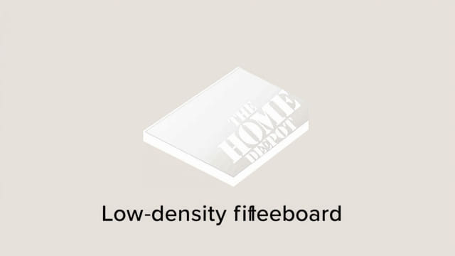Low Density Fiberboard Home Depot