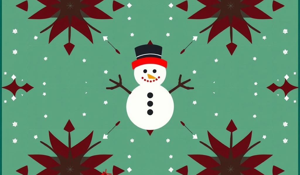 Merry Merry Snowmen Quilt Pattern