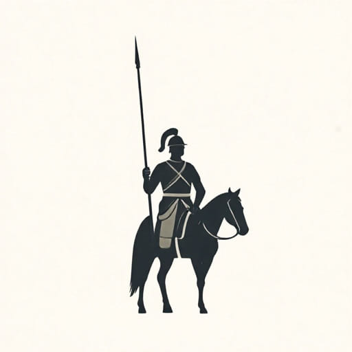 Old Cavalryman Armed with a Lance