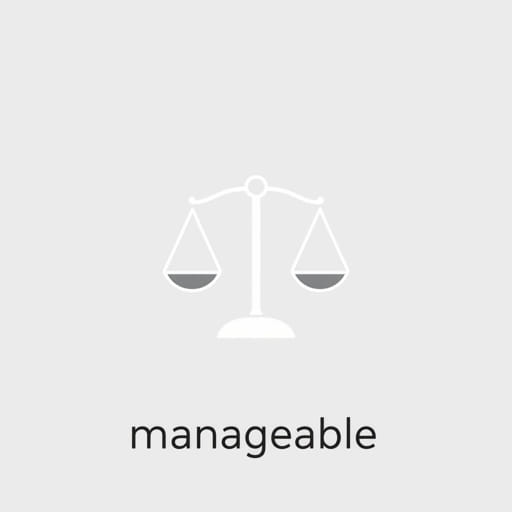 what is the meaning of manageable