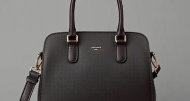 Micro Luggage Handbag In Drummed Calfskin
