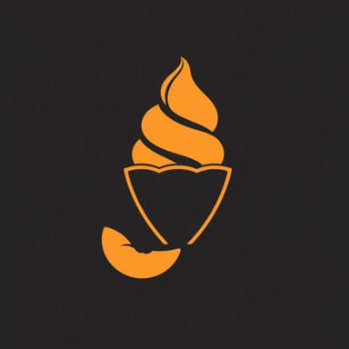 Peach Propitious Mango Ice Cream