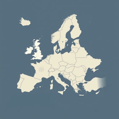 Splosh Travel Map Europe