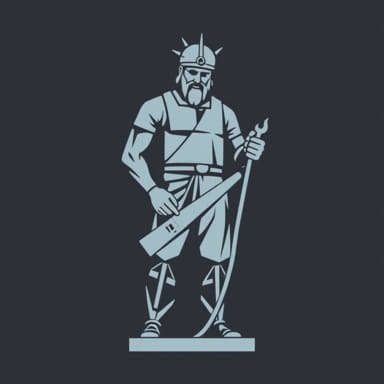 The Great Metal Worker Statue