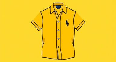 Yellow Ralph Lauren Shirt