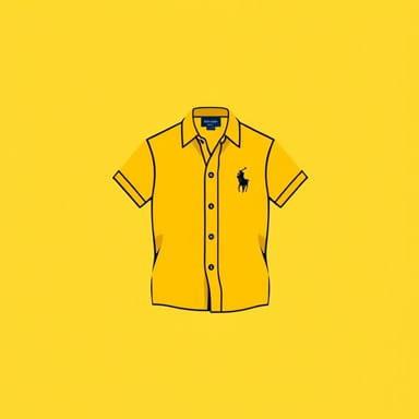 Yellow Ralph Lauren Shirt