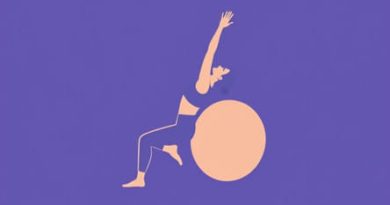 Yoga Ball Oblique Exercises