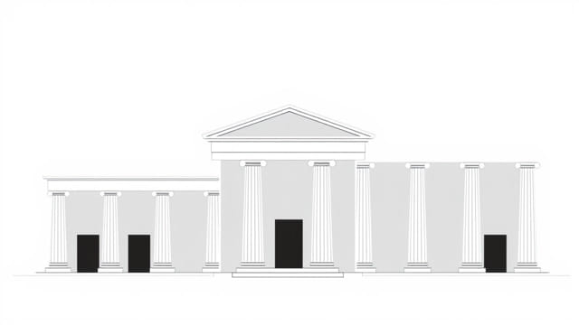 Buildings With Doric Columns In America