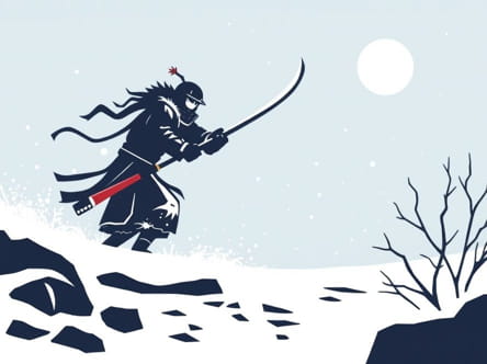 Cold Uchigatana With Hoarfrost Stomp