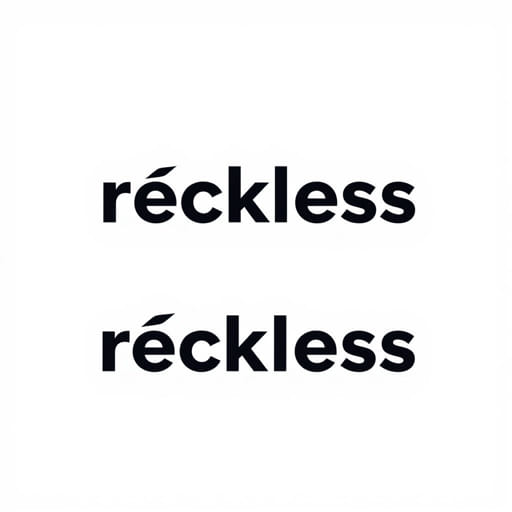Difference Between Reckless And Reckless