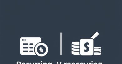 Difference Between Recurring And Nonrecurring Expenditure