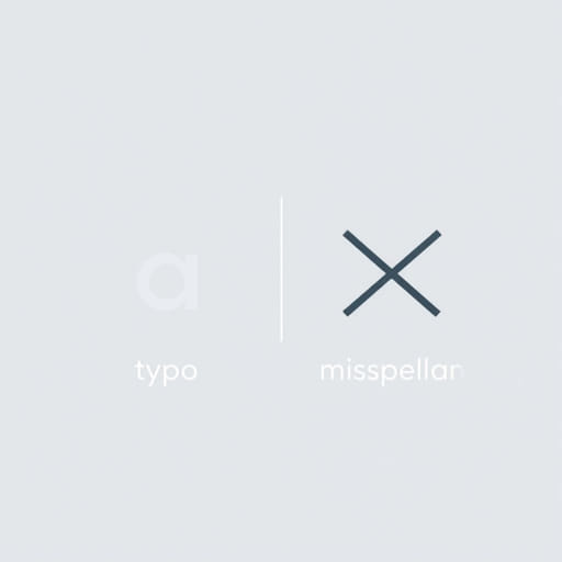 Difference Between Typo And Misspelling