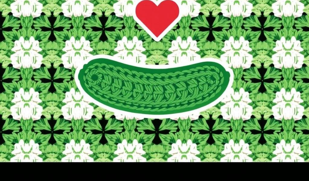 Emotional Support Pickle Crochet Pattern