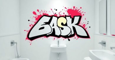 Epic Graffiti Clean Bathroom By Lettered
