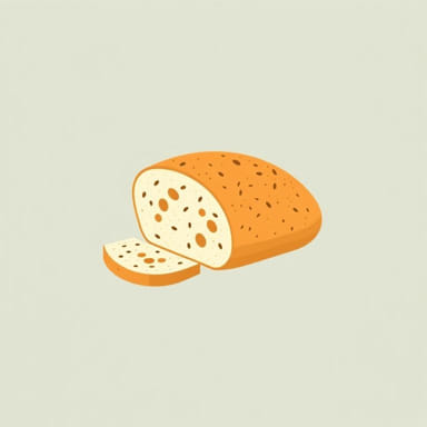 Flattish Open Textured Italian Bread