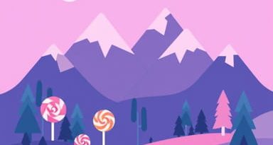 Game With Lollipop Woods And Gumdrop Mountains