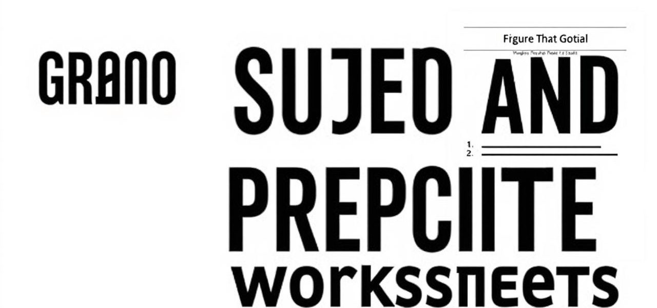 Grade 3 Subject And Predicate Worksheets