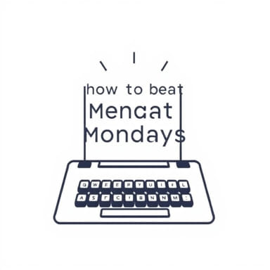 How To Beat Mondays: A Sisyphean Typing Game