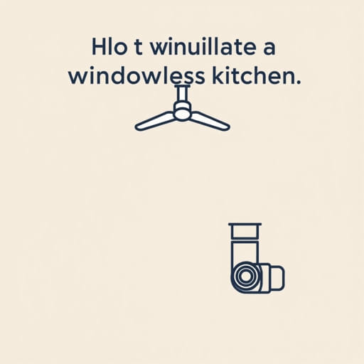 How To Ventilate A Kitchen Without Windows