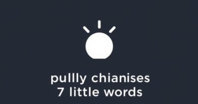 Publicly Chastises 7 Little Words