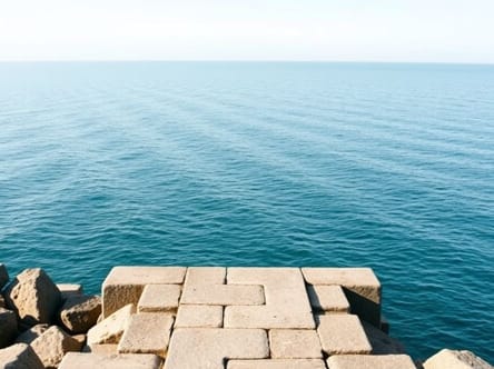 Spot Breakwater Crossword Clue