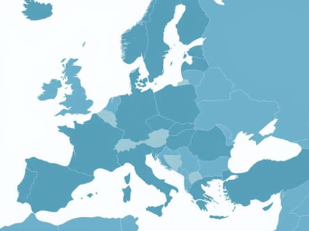 The Frankish Empire Map