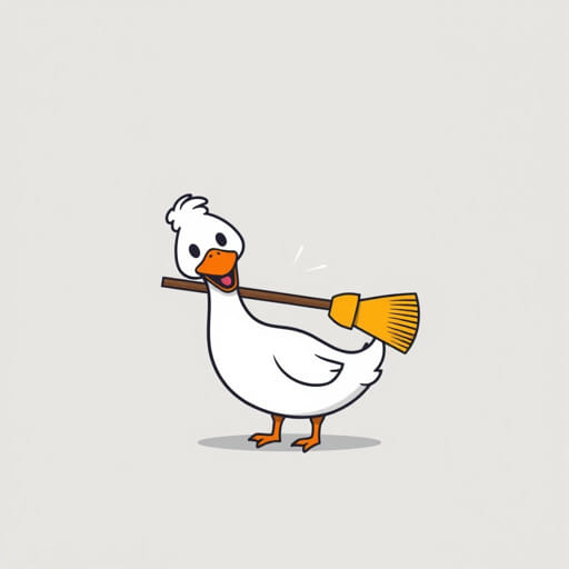 Untitled Goose Game Break The Broom