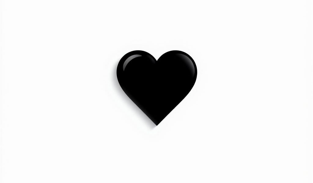 What Does The Black Heart Mean