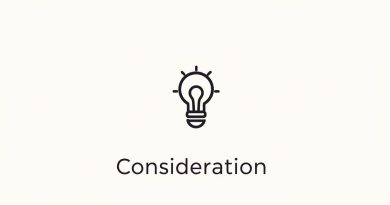 What Is The Meaning Of Considerations