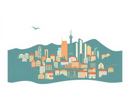 A Settlement Consisting Of Many Conurbation