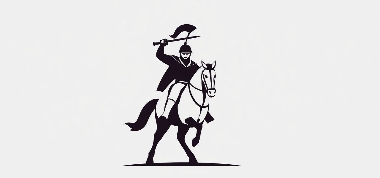 Brutal Cavalryman Hold Up