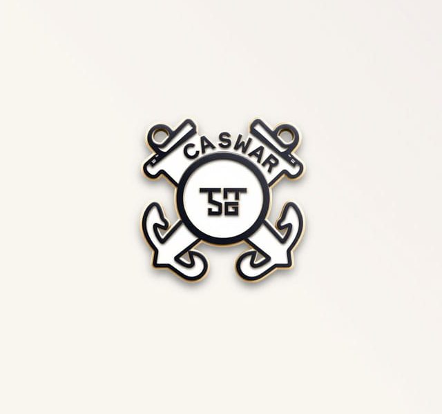 Coast Guard Coxswain Pin