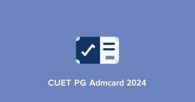 Cuet Pg Admit Card 2024